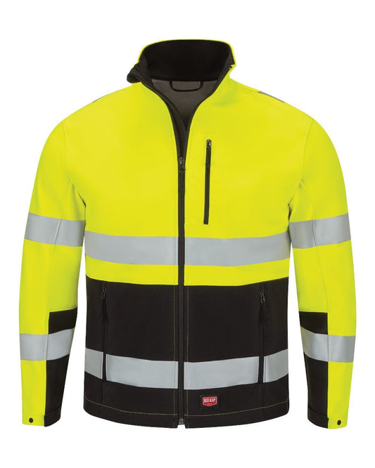 Red Kap Hi-Visibility Soft Shell Jacket - JY34