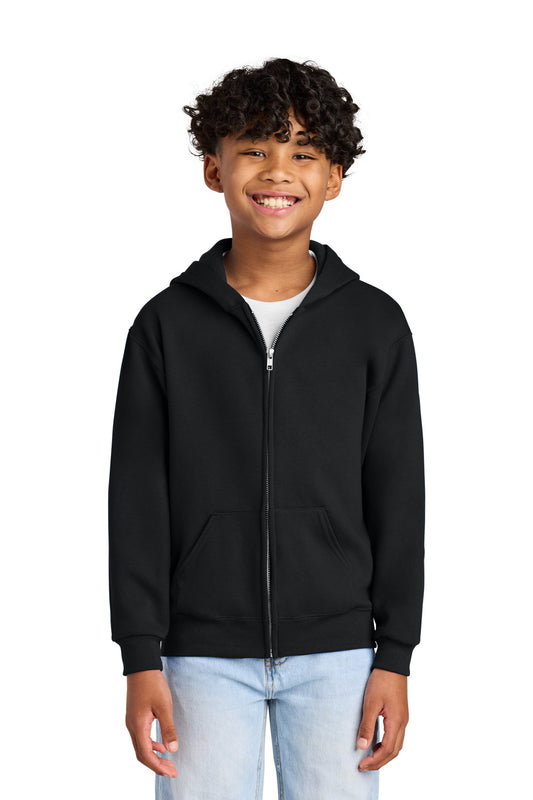 Jerzees® - Youth NuBlend® Full-Zip Hooded Sweatshirt
