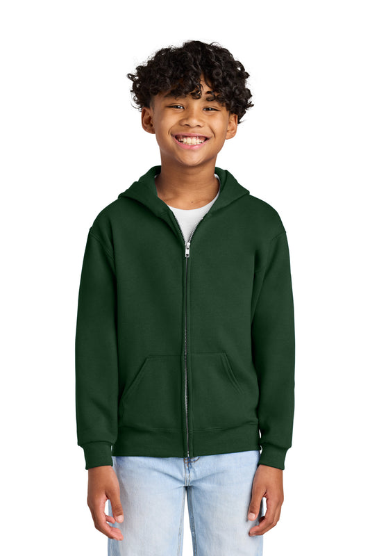 Jerzees® - Youth NuBlend® Full-Zip Hooded Sweatshirt