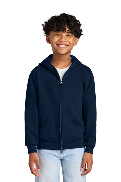 Jerzees® - Youth NuBlend® Full-Zip Hooded Sweatshirt