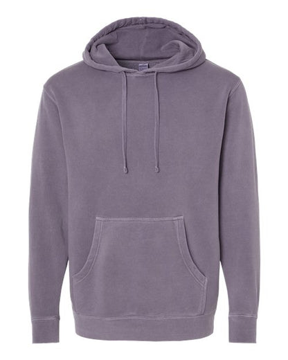 Unisex Midweight Pigment-Dyed Hooded Sweatshirt