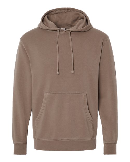 Unisex Midweight Pigment-Dyed Hooded Sweatshirt