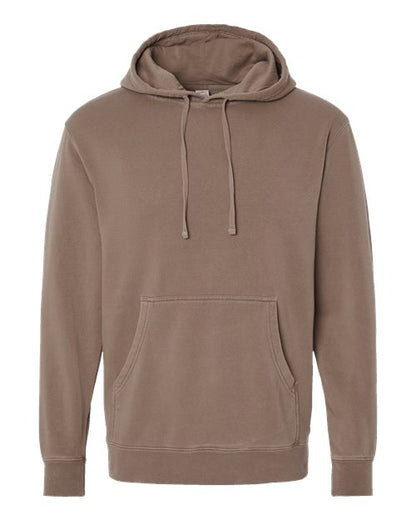 Unisex Midweight Pigment-Dyed Hooded Sweatshirt
