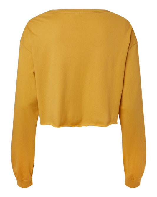 BELLA + CANVAS FWD Fashion Women's Crop Long Sleeve Tee - 6501