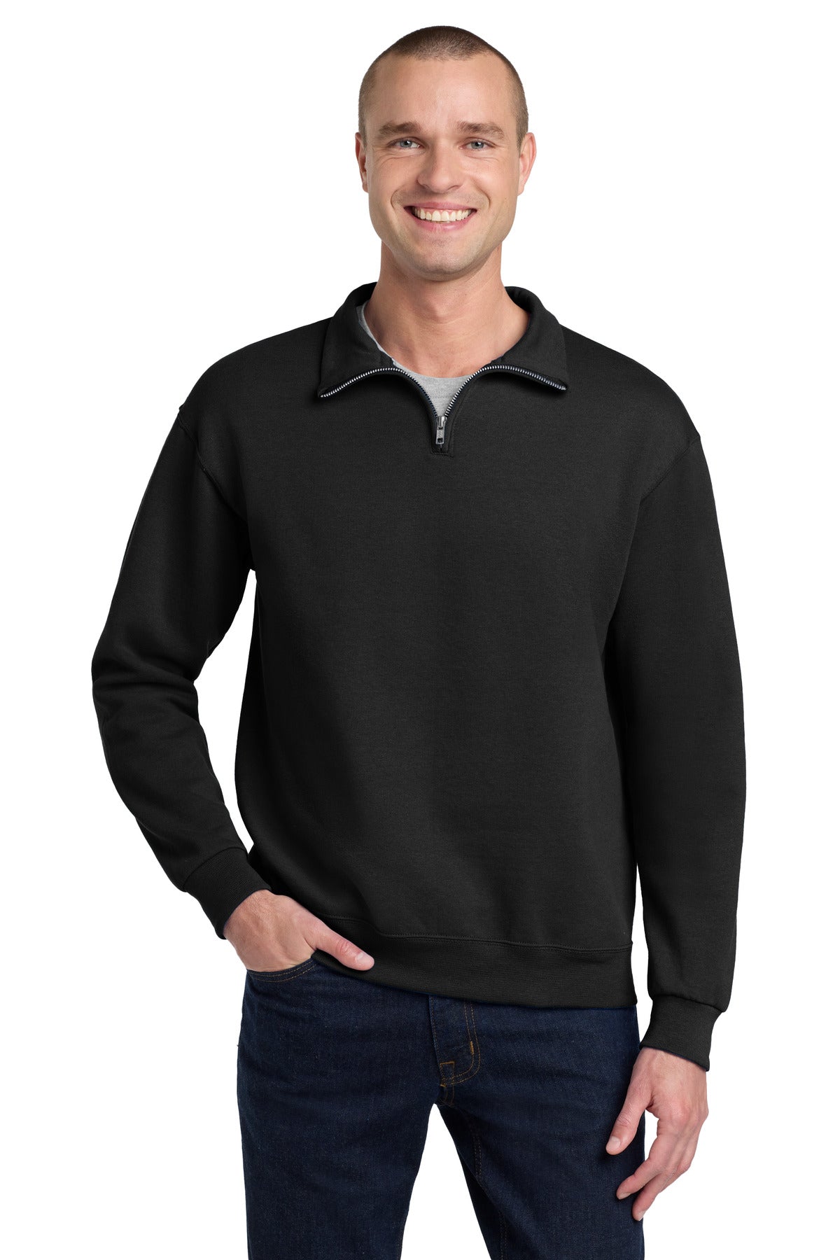 Jerzees® - NuBlend® 1/4-Zip Cadet Collar Sweatshirt