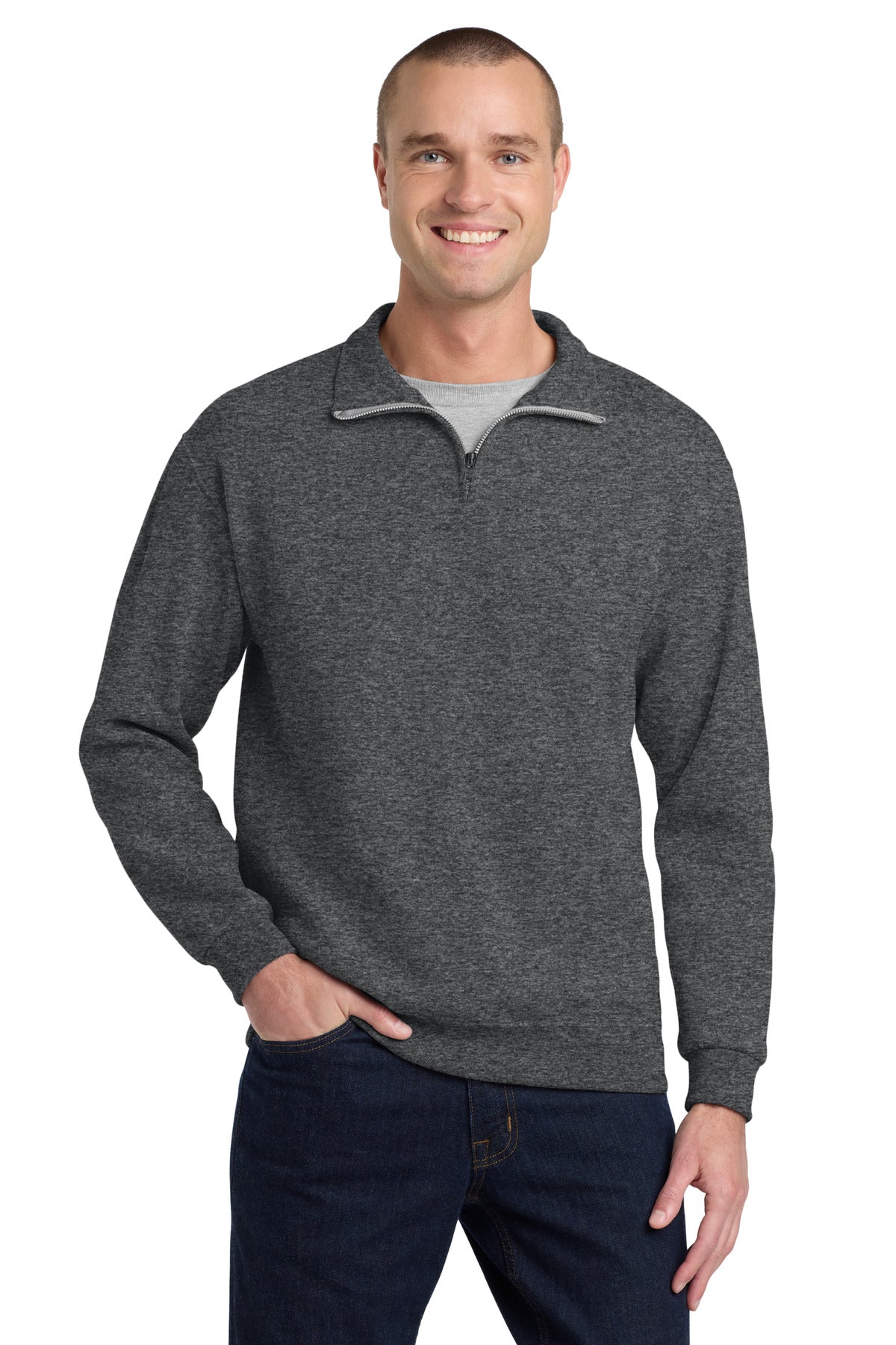 Jerzees® - NuBlend® 1/4-Zip Cadet Collar Sweatshirt