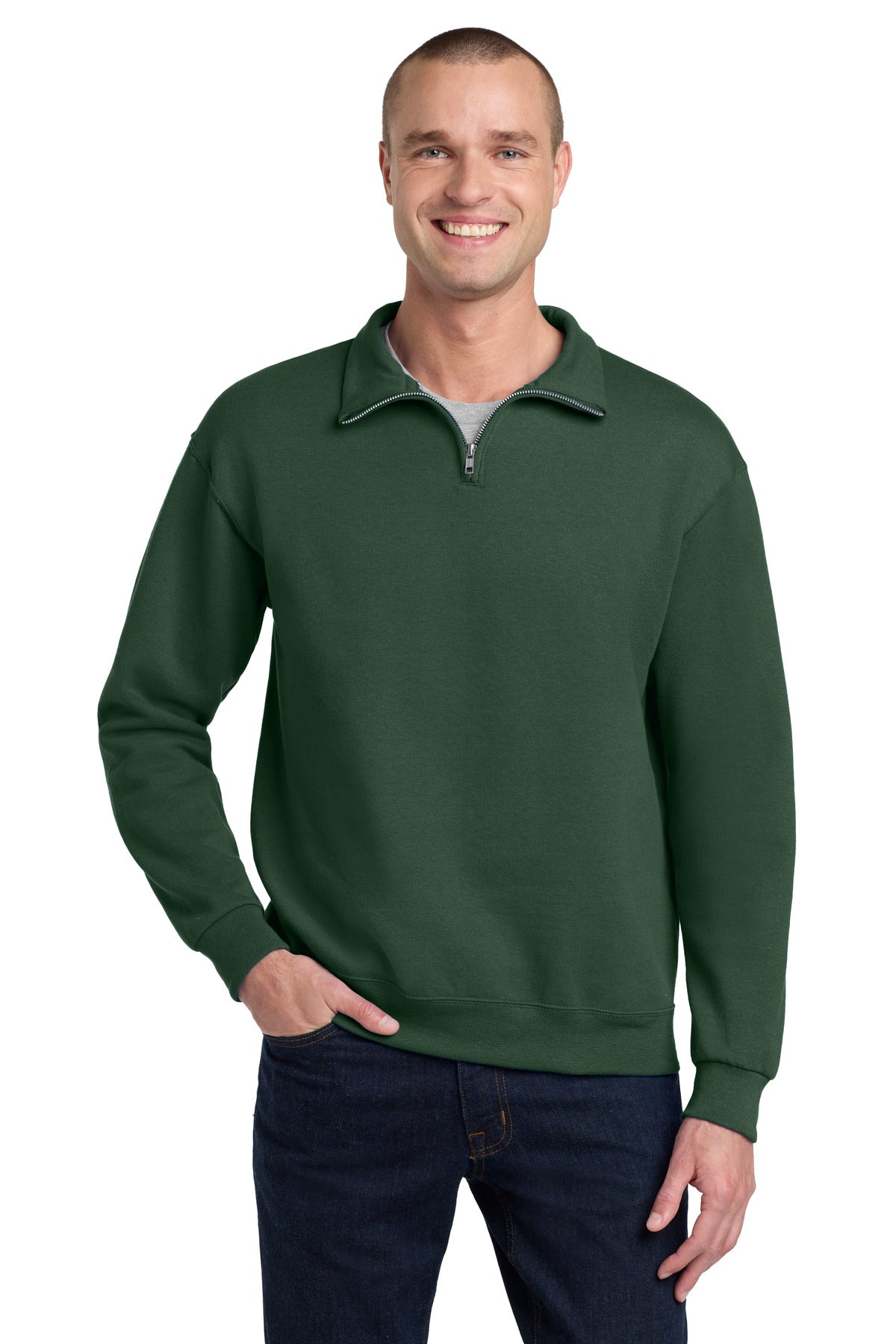 Jerzees® - NuBlend® 1/4-Zip Cadet Collar Sweatshirt