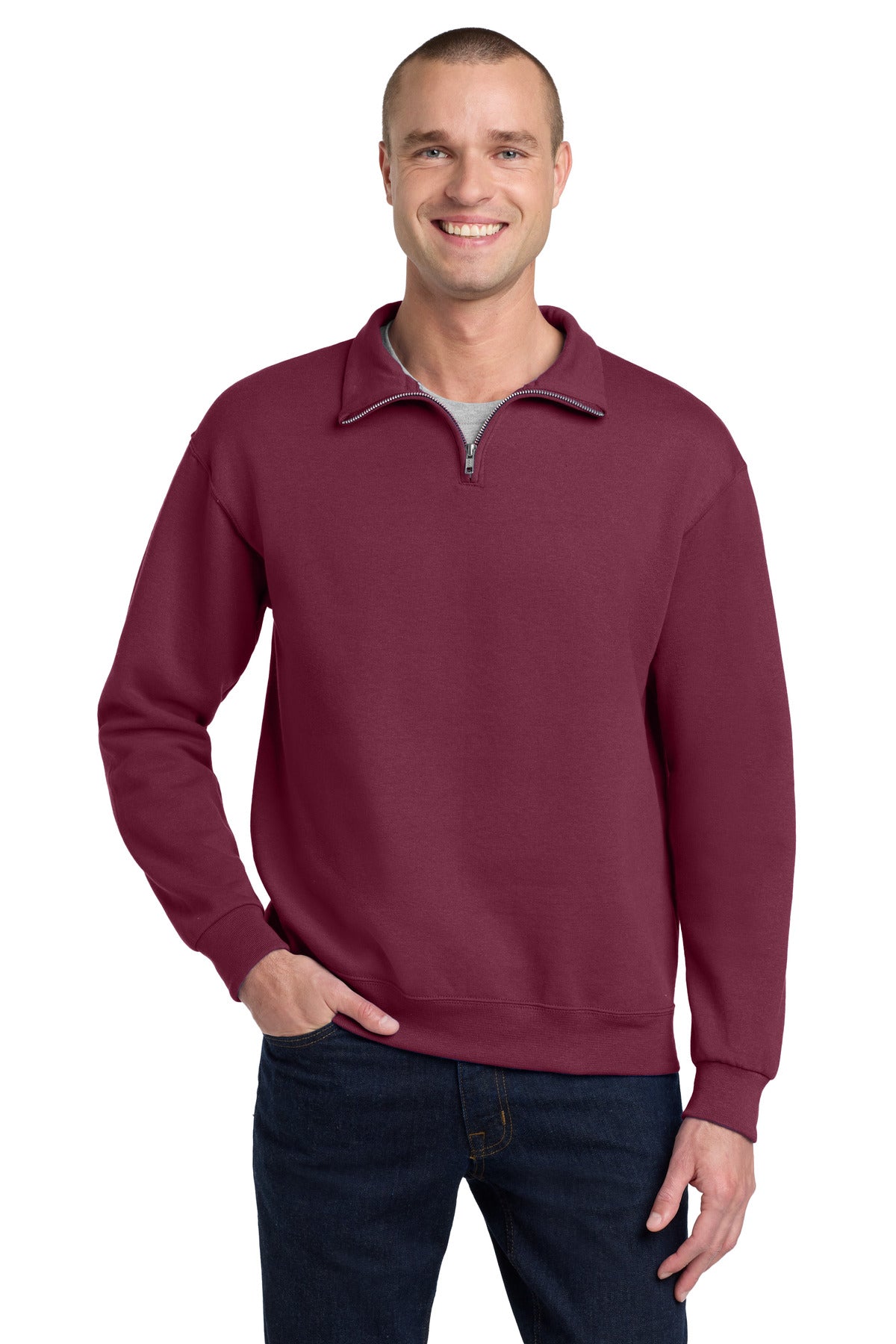 Jerzees® - NuBlend® 1/4-Zip Cadet Collar Sweatshirt