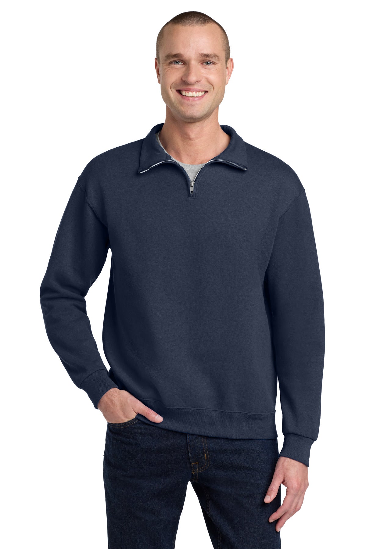 Jerzees® - NuBlend® 1/4-Zip Cadet Collar Sweatshirt