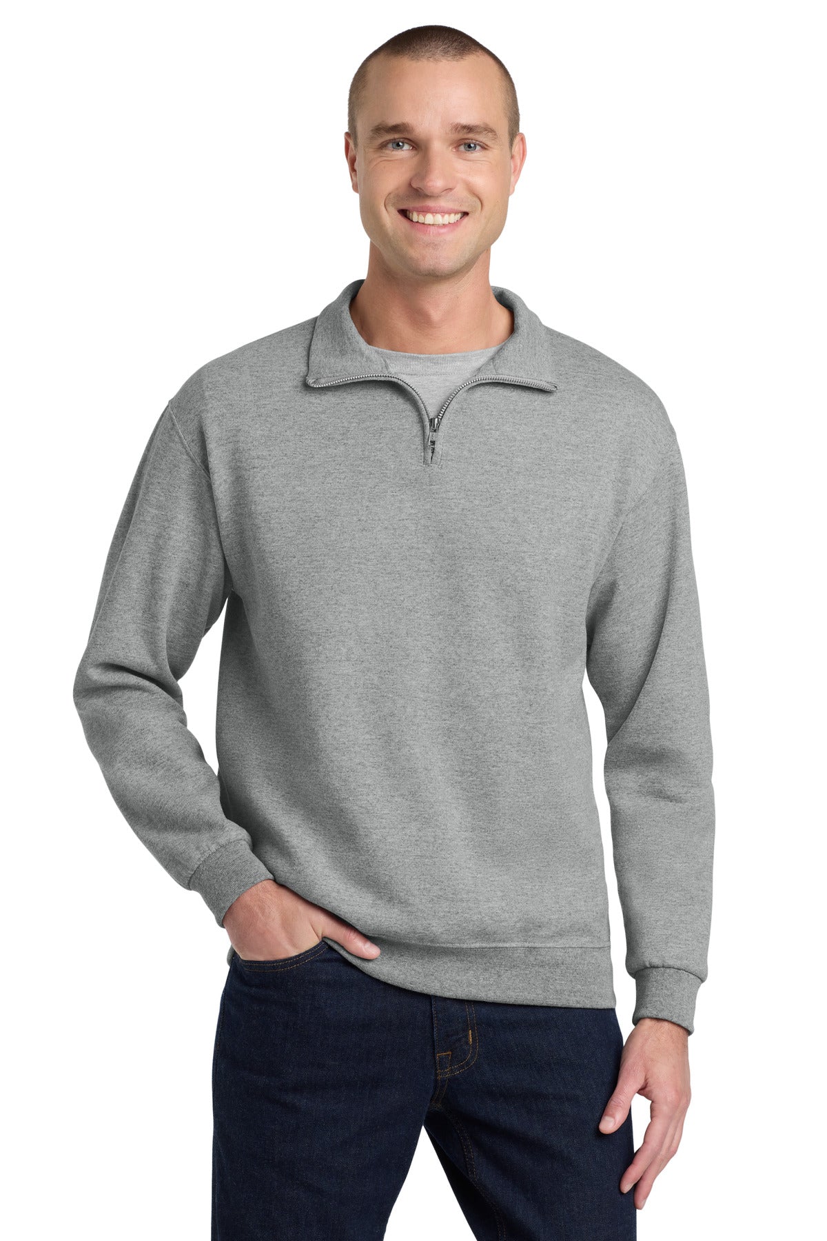 Jerzees® - NuBlend® 1/4-Zip Cadet Collar Sweatshirt