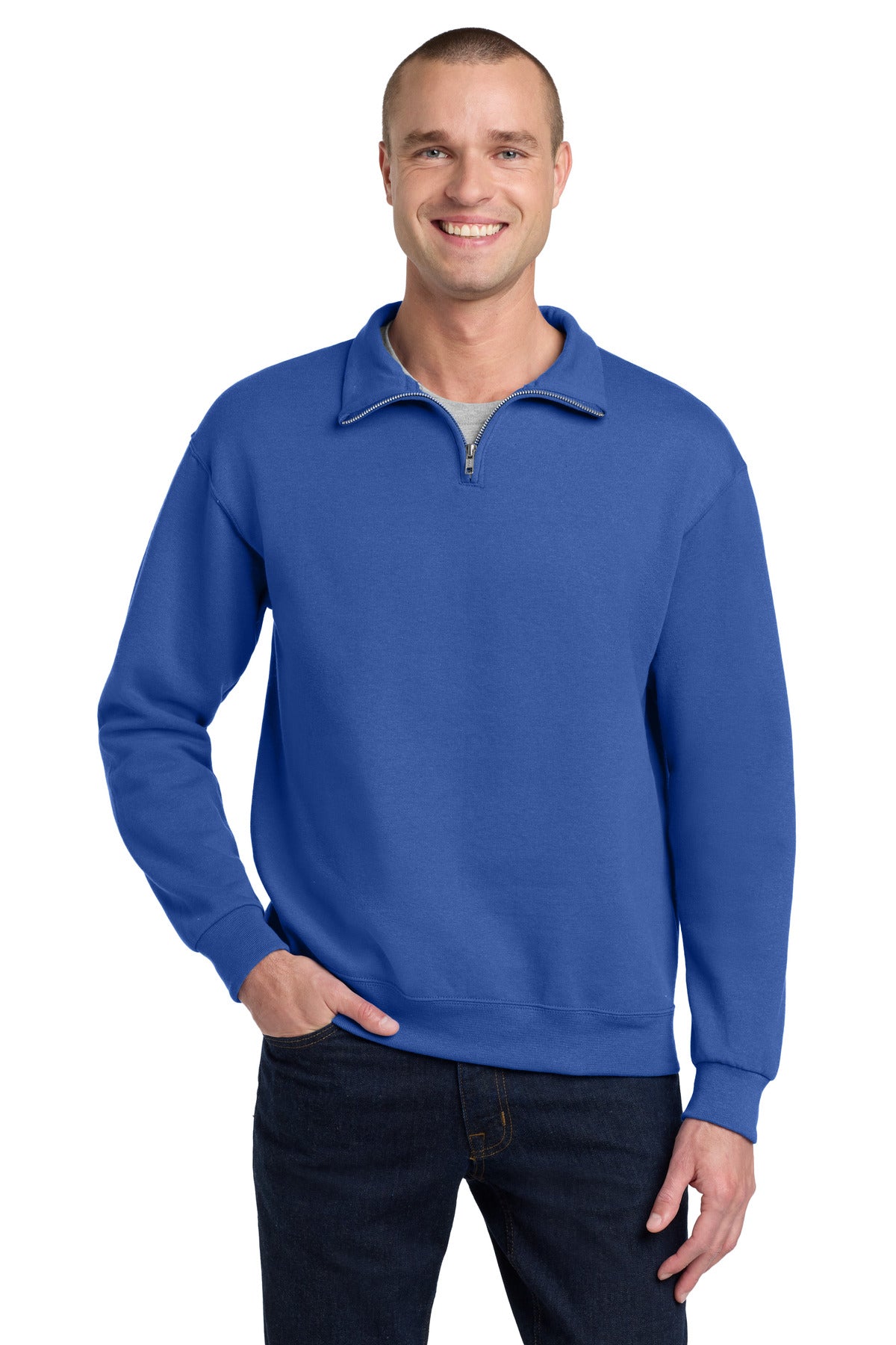 Jerzees® - NuBlend® 1/4-Zip Cadet Collar Sweatshirt