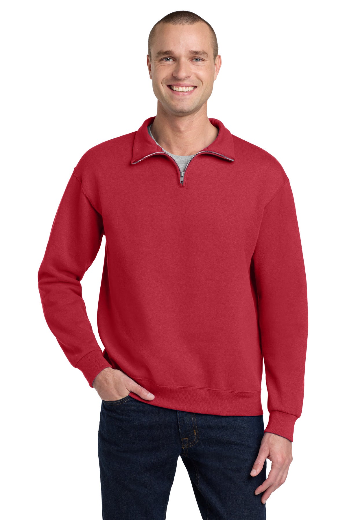 Jerzees® - NuBlend® 1/4-Zip Cadet Collar Sweatshirt