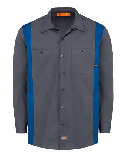 Men's Industrial Colorblocked Long Sleeve Shirt