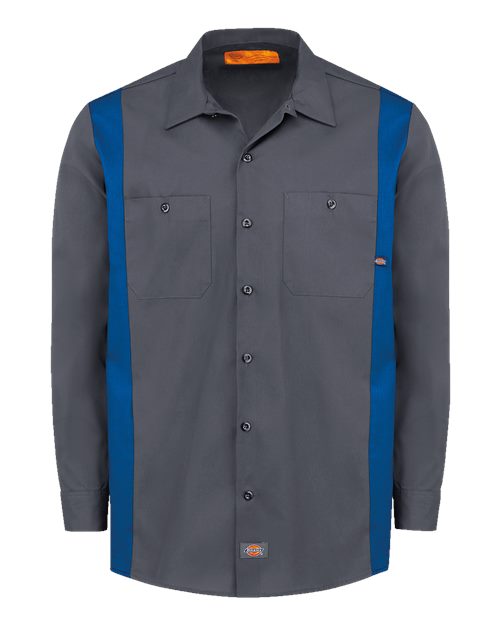 Men's Industrial Colorblocked Long Sleeve Shirt
