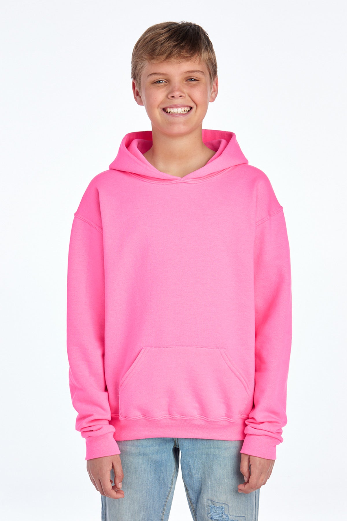 Jerzees? - Youth NuBlend? Pullover Hooded Sweatshirt.