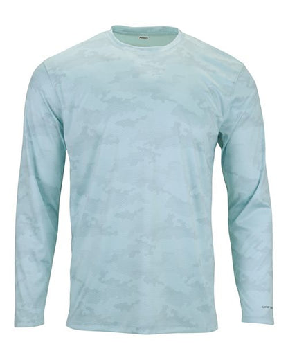 Unisex Pompano Performance Camo Long Sleeve T-Shirt