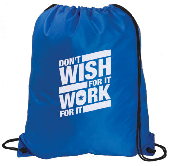 Large Drawstring Sport Pack-A440
