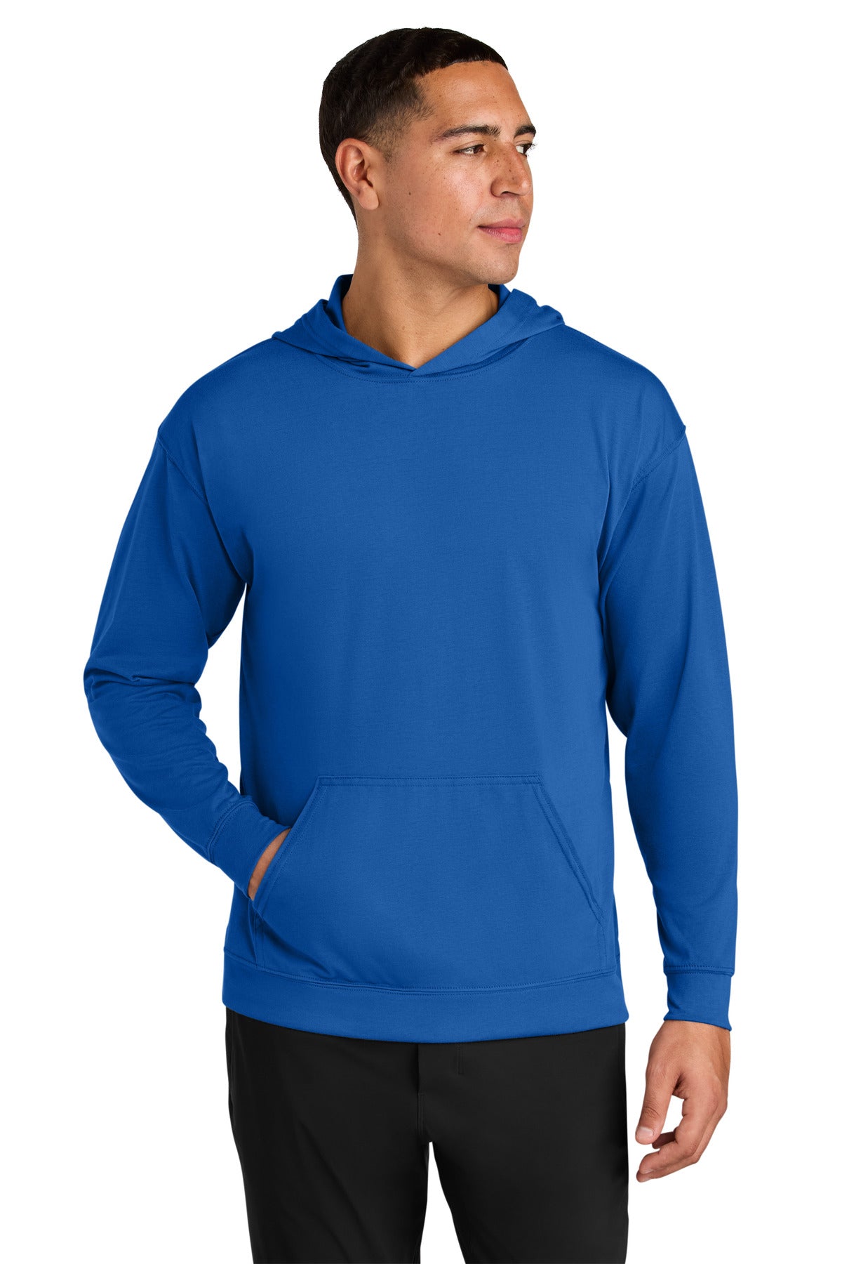 A4 Softek Long Sleeve Hooded Tee
