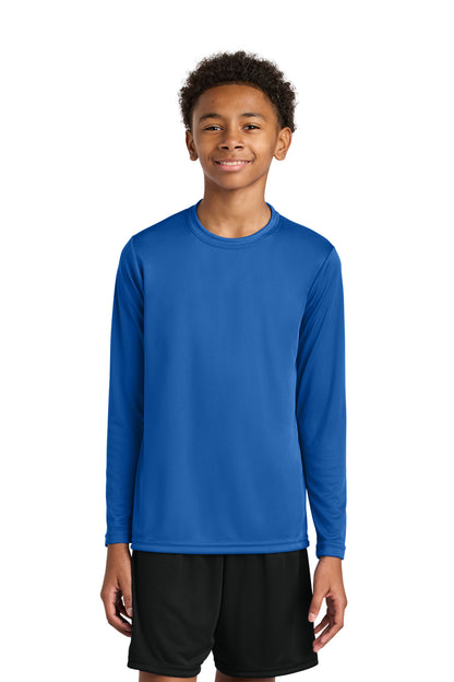 A4 Youth Cooling Performance Long Sleeve Tee