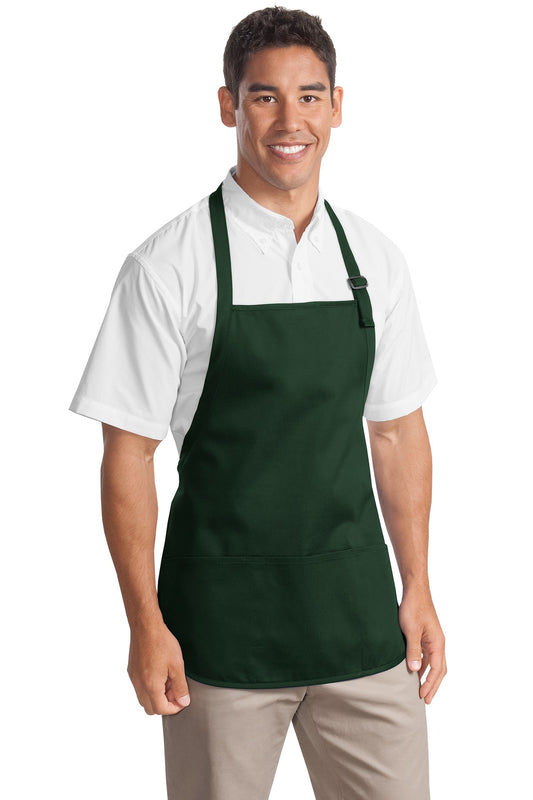 Port Authority? Medium-Length Apron with Pouch Pockets.