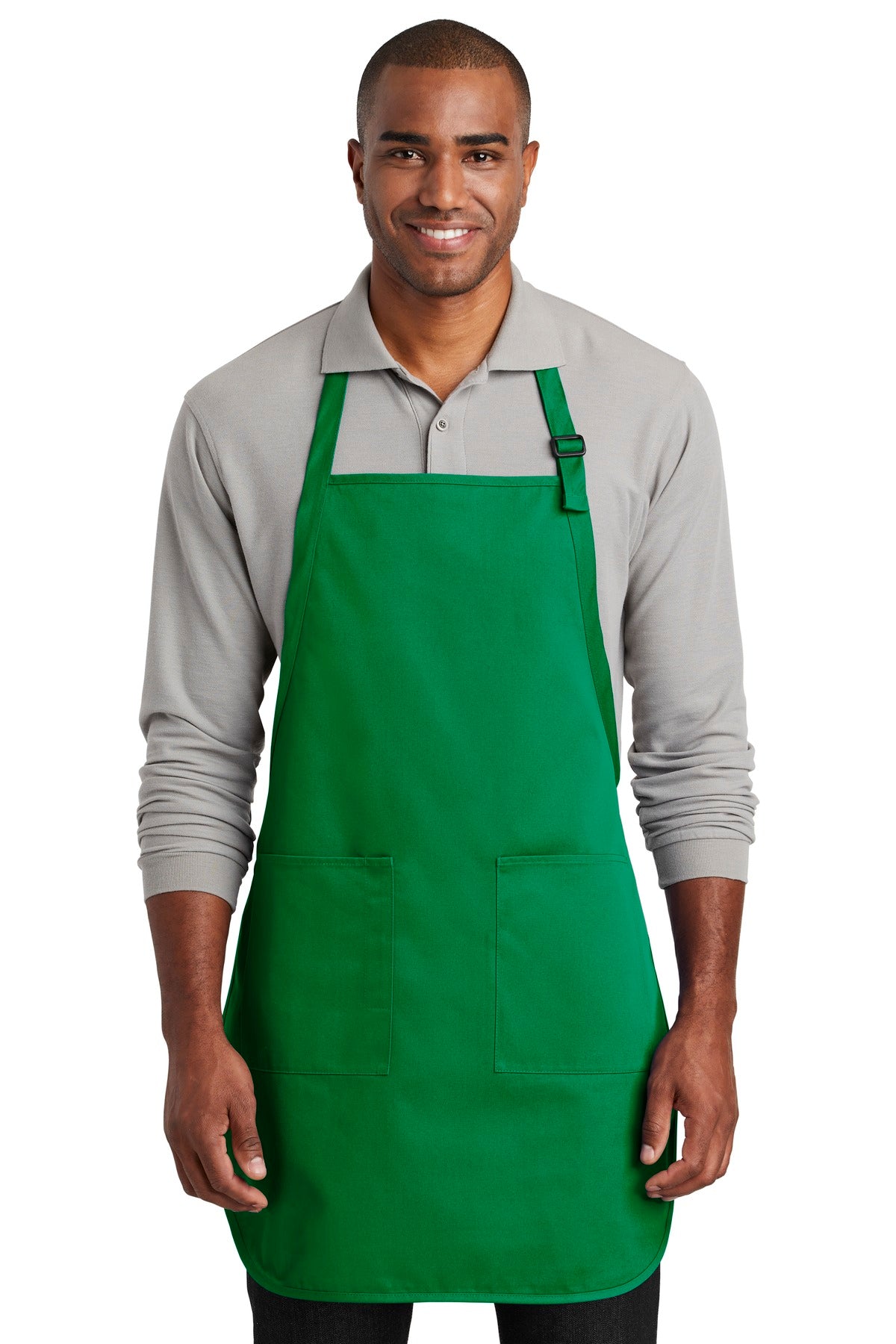 Port Authority ? Full-Length Two-Pocket Bib Apron. A600