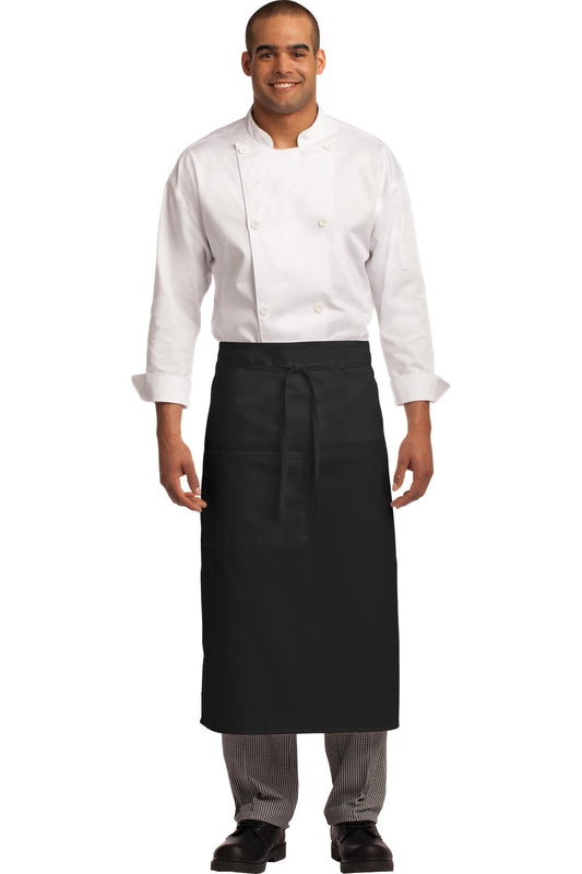 Port Authority? Easy Care Full Bistro Apron with Stain