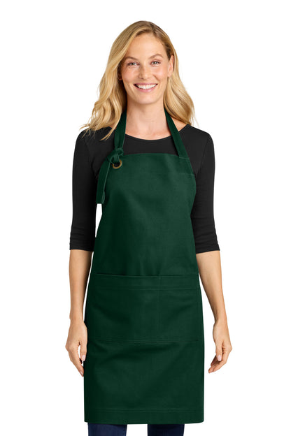 Port Authority® Signature Heavy Twill Bib Apron
