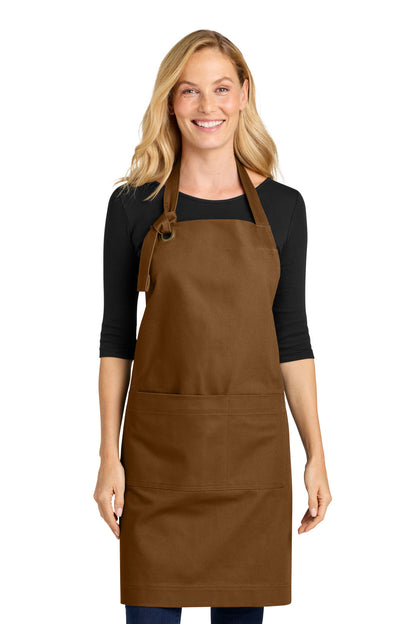 Port Authority® Signature Heavy Twill Bib Apron