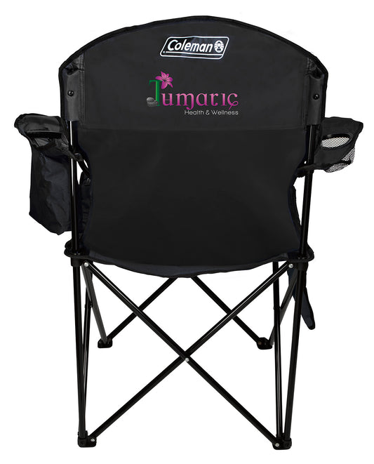 Coleman Cushioned Cooler Quad Chair-AC7004