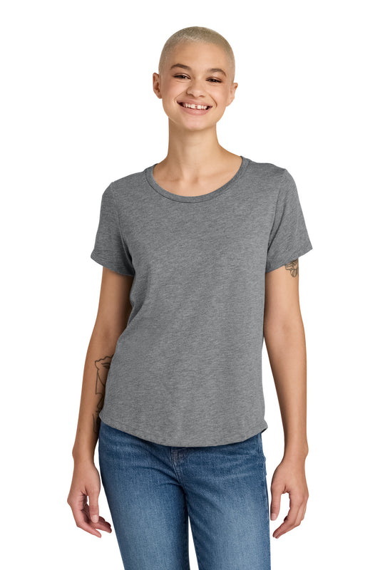 Allmade® Women's Relaxed Tri-Blend Scoop Neck Tee