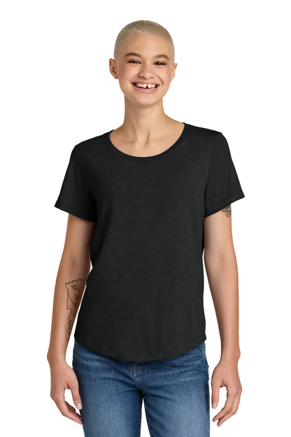 Allmade® Women's Relaxed Tri-Blend Scoop Neck Tee