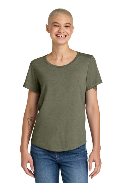 Allmade® Women's Relaxed Tri-Blend Scoop Neck Tee
