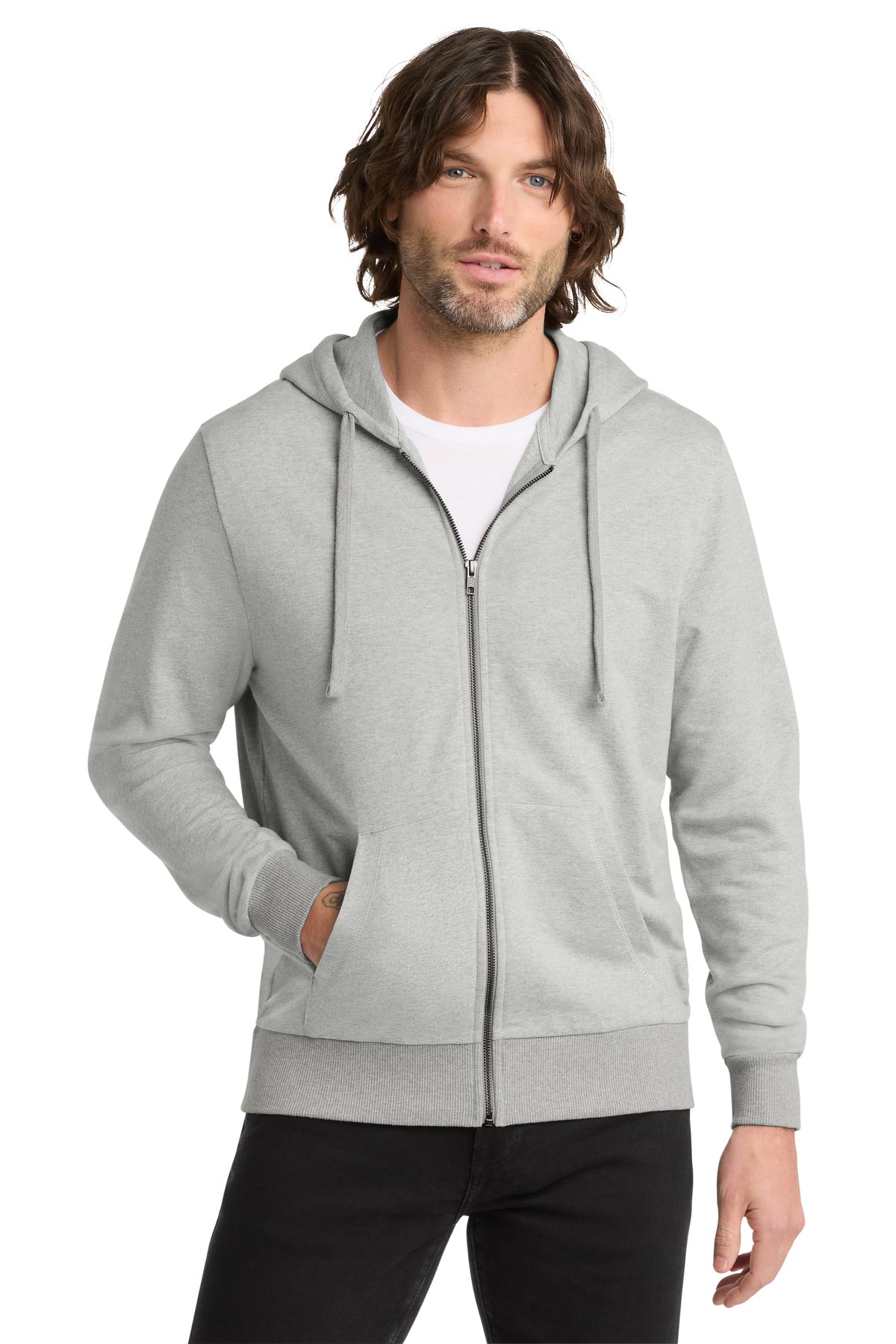 Allmade® Unisex Organic French Terry Full-Zip Hoodie