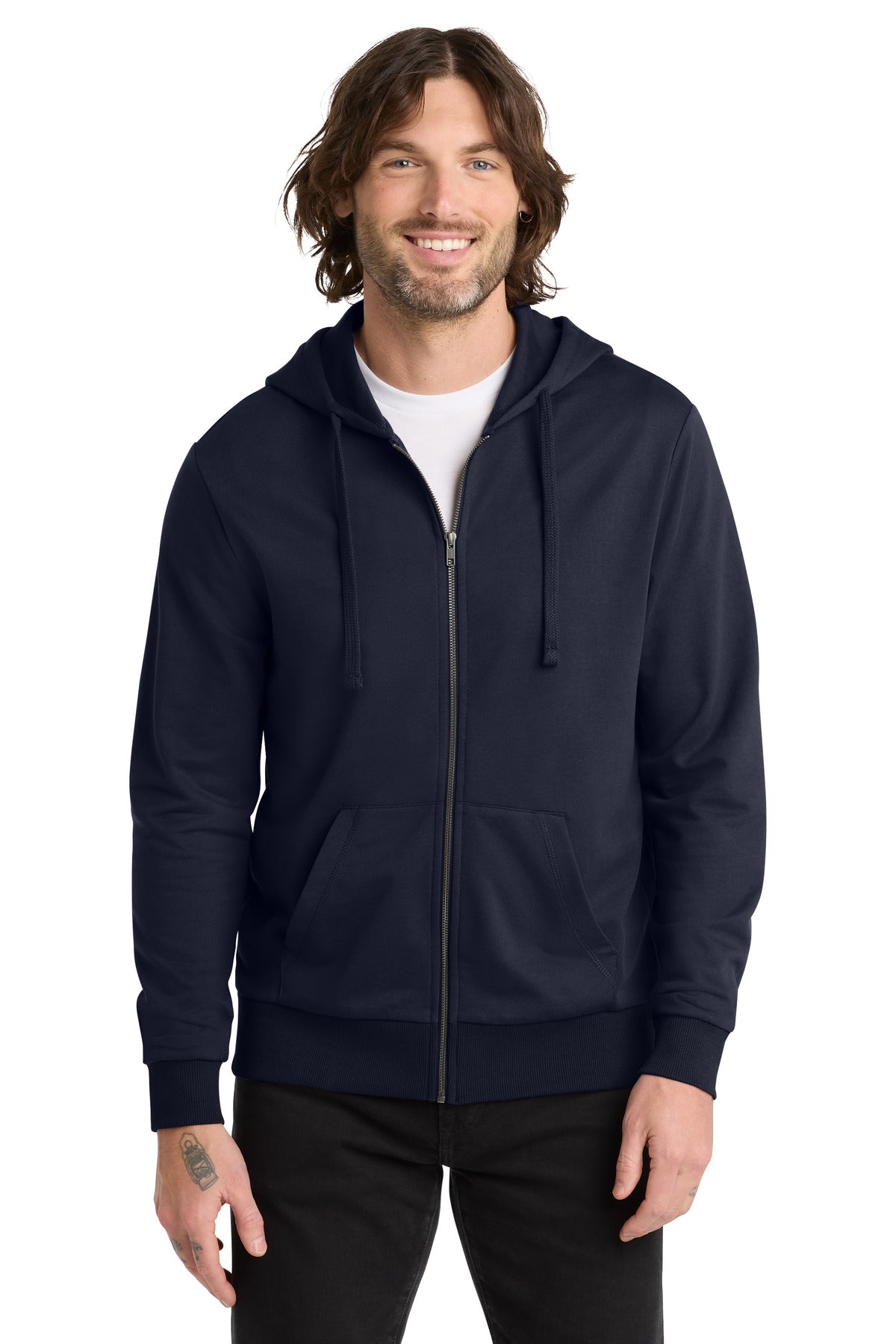 Allmade® Unisex Organic French Terry Full-Zip Hoodie
