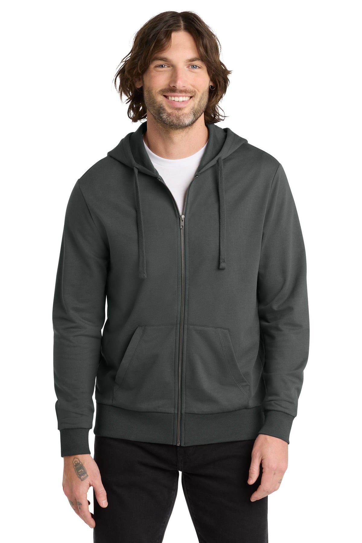 Allmade® Unisex Organic French Terry Full-Zip Hoodie