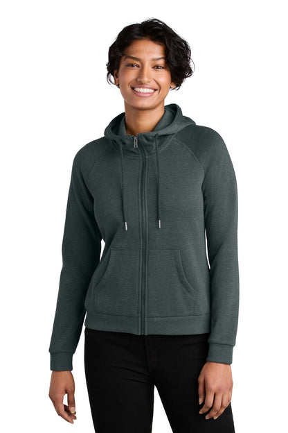 Allmade® Women's Organic CVC Fleece Full-Zip Hoodie