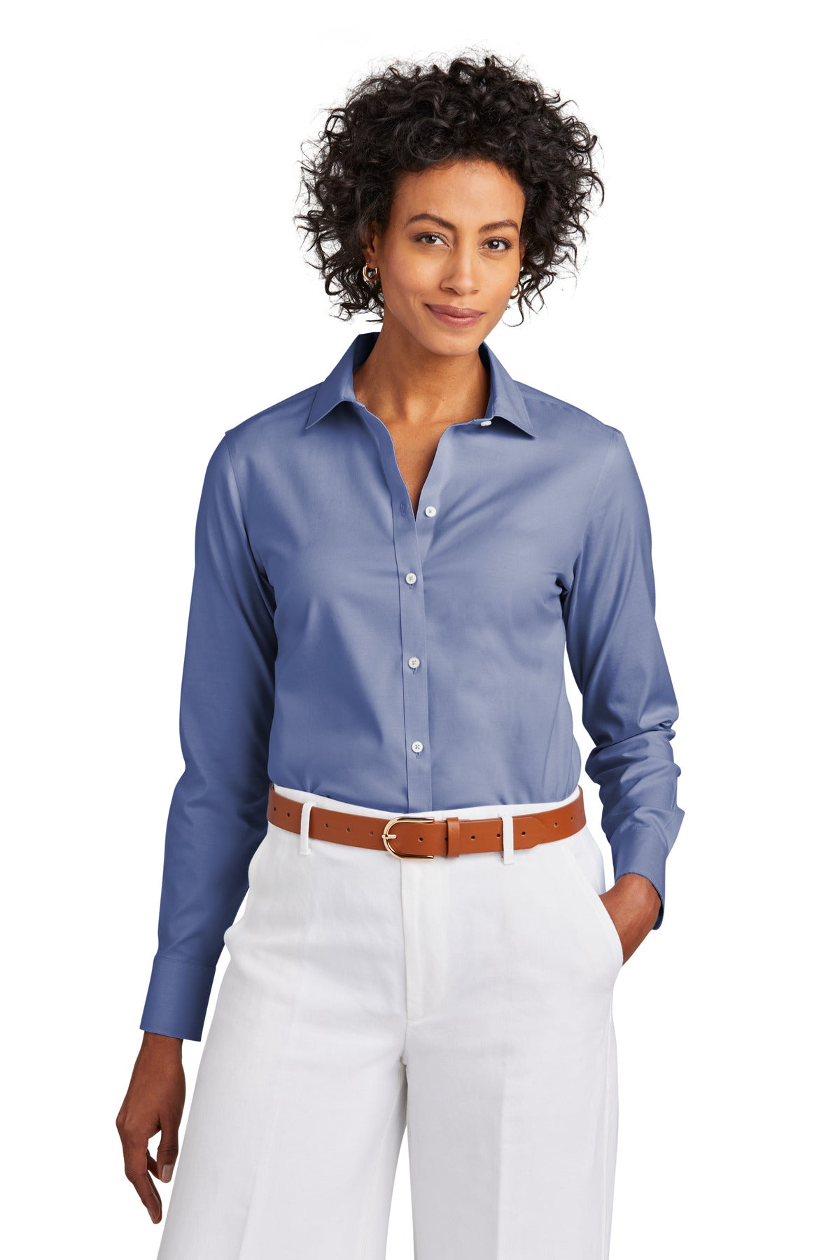 Brooks Brothers? Women's Wrinkle-Free Stretch Pinpoint