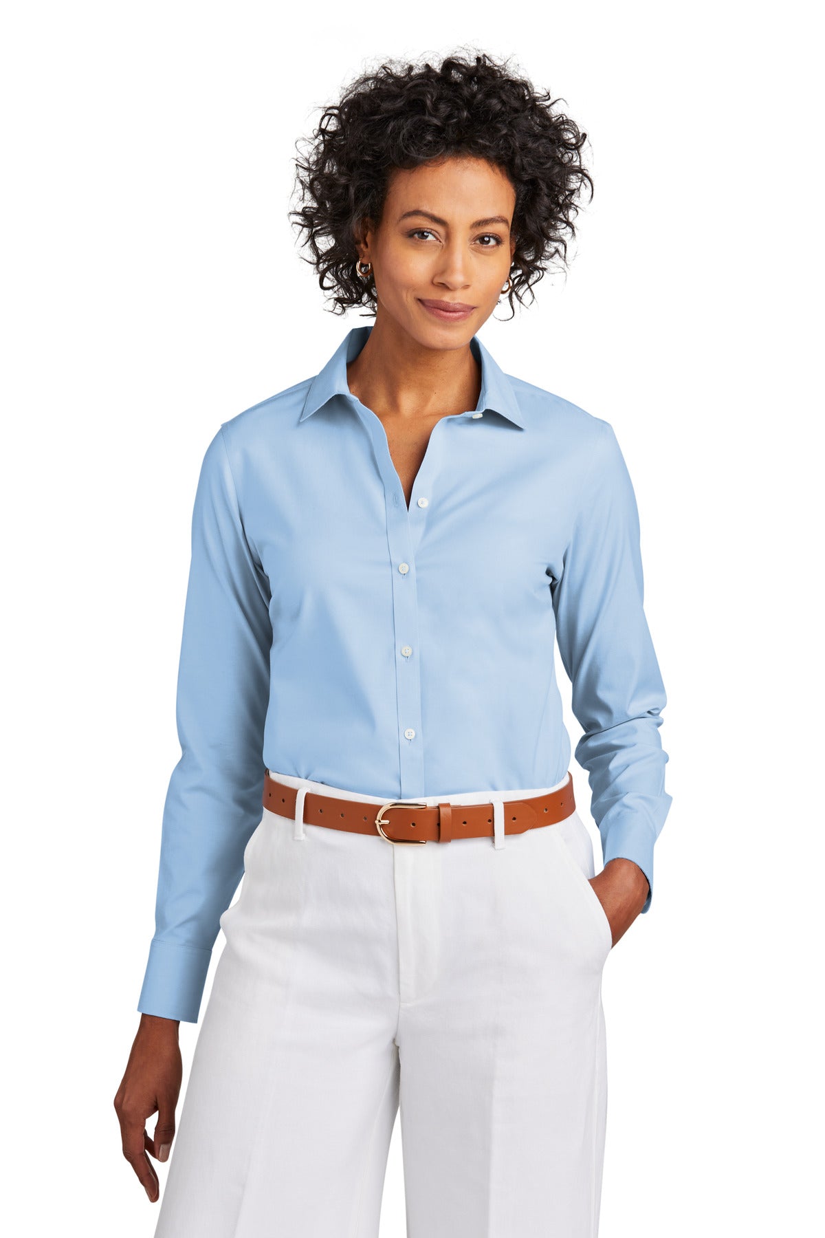 Brooks Brothers? Women's Wrinkle-Free Stretch Pinpoint