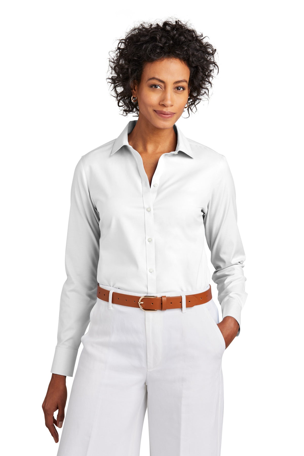 Brooks Brothers? Women's Wrinkle-Free Stretch Pinpoint