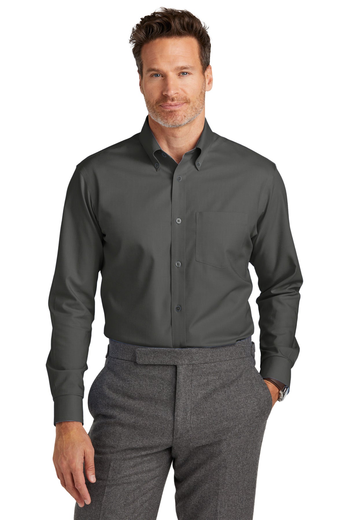 Brooks Brothers? Wrinkle-Free Stretch Nailhead Shirt BB