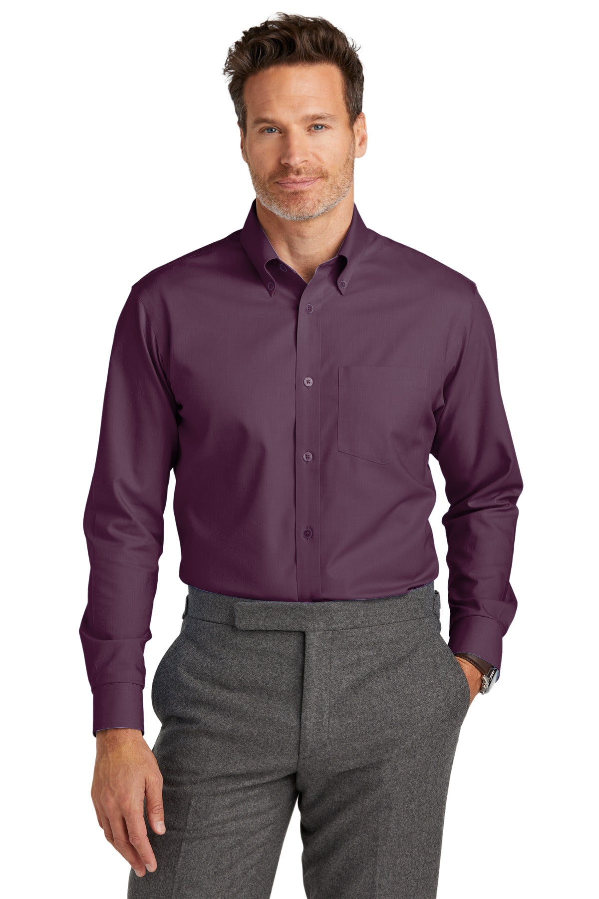 Brooks Brothers? Wrinkle-Free Stretch Nailhead Shirt BB
