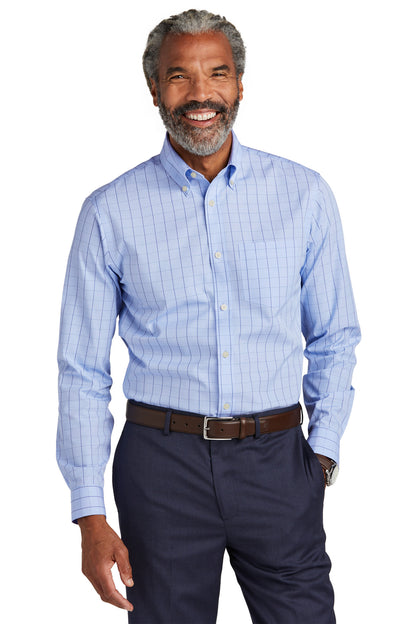 Brooks Brothers? Wrinkle-Free Stretch Patterned Shirt B