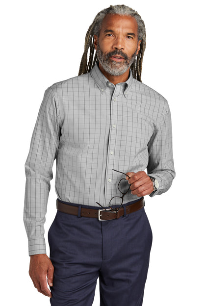 Brooks Brothers? Wrinkle-Free Stretch Patterned Shirt B