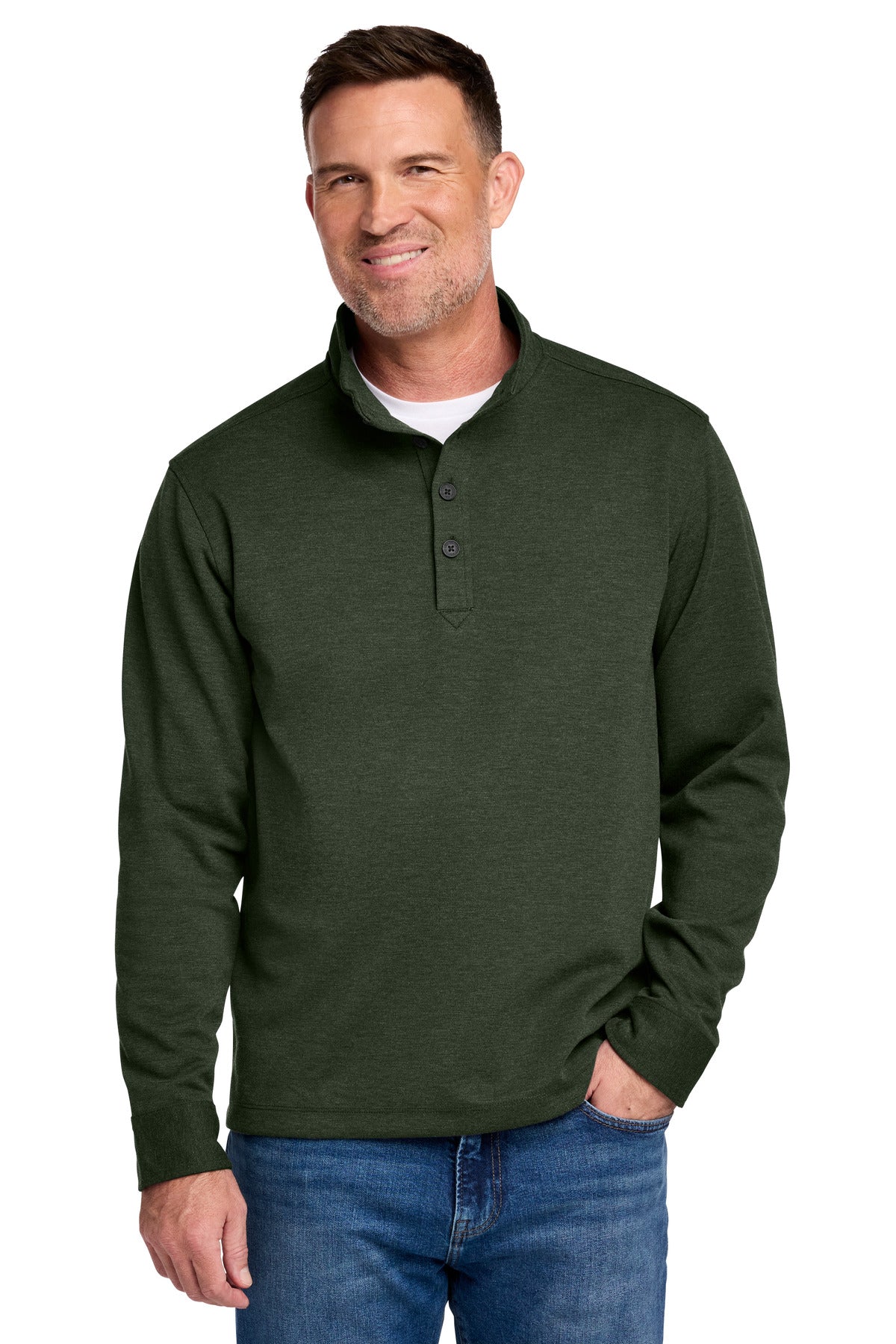 Brooks Brothers® Mid-Layer Stretch 1/2-Button