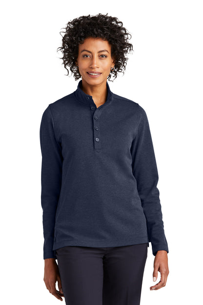 Brooks Brothers? Women's Mid-Layer Stretch 1/2-Button B
