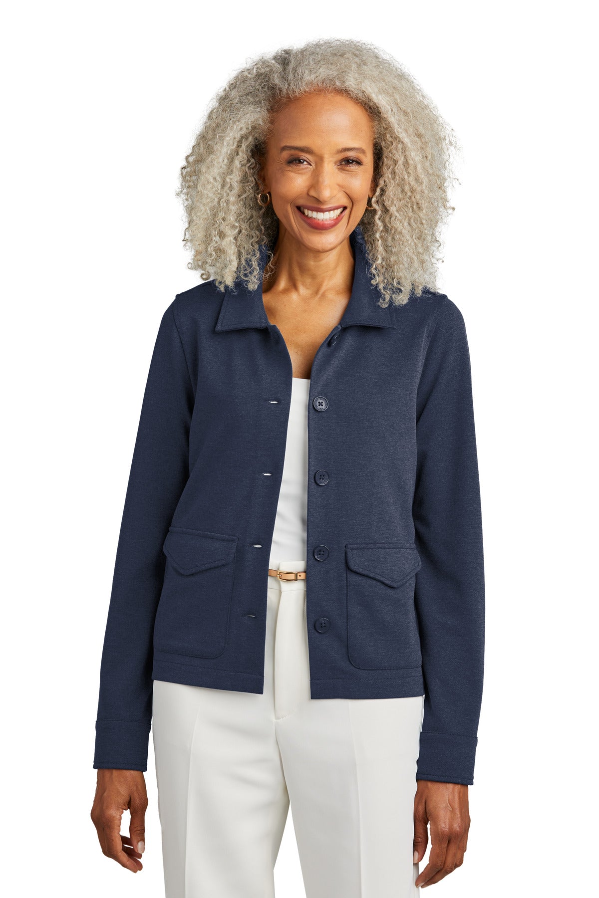 Brooks Brothers? Women's Mid-Layer Stretch Button Jacke