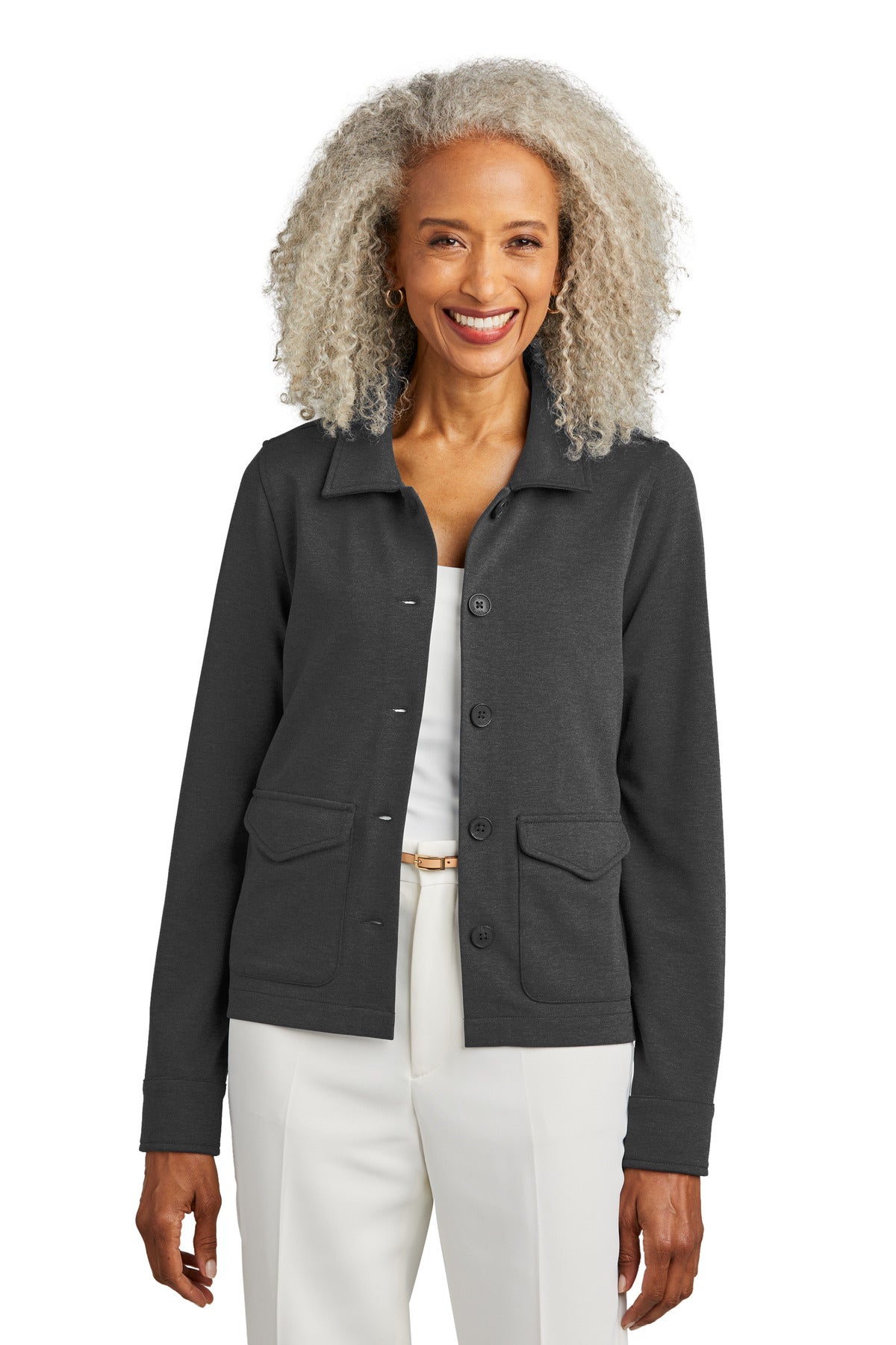 Brooks Brothers? Women's Mid-Layer Stretch Button Jacke