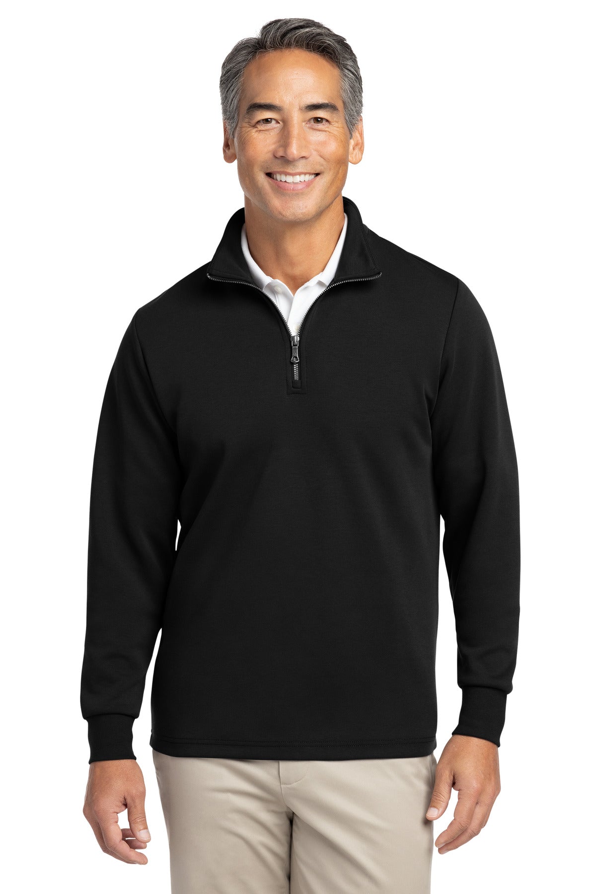 Brooks Brothers® Double-Knit 1/4-Zip