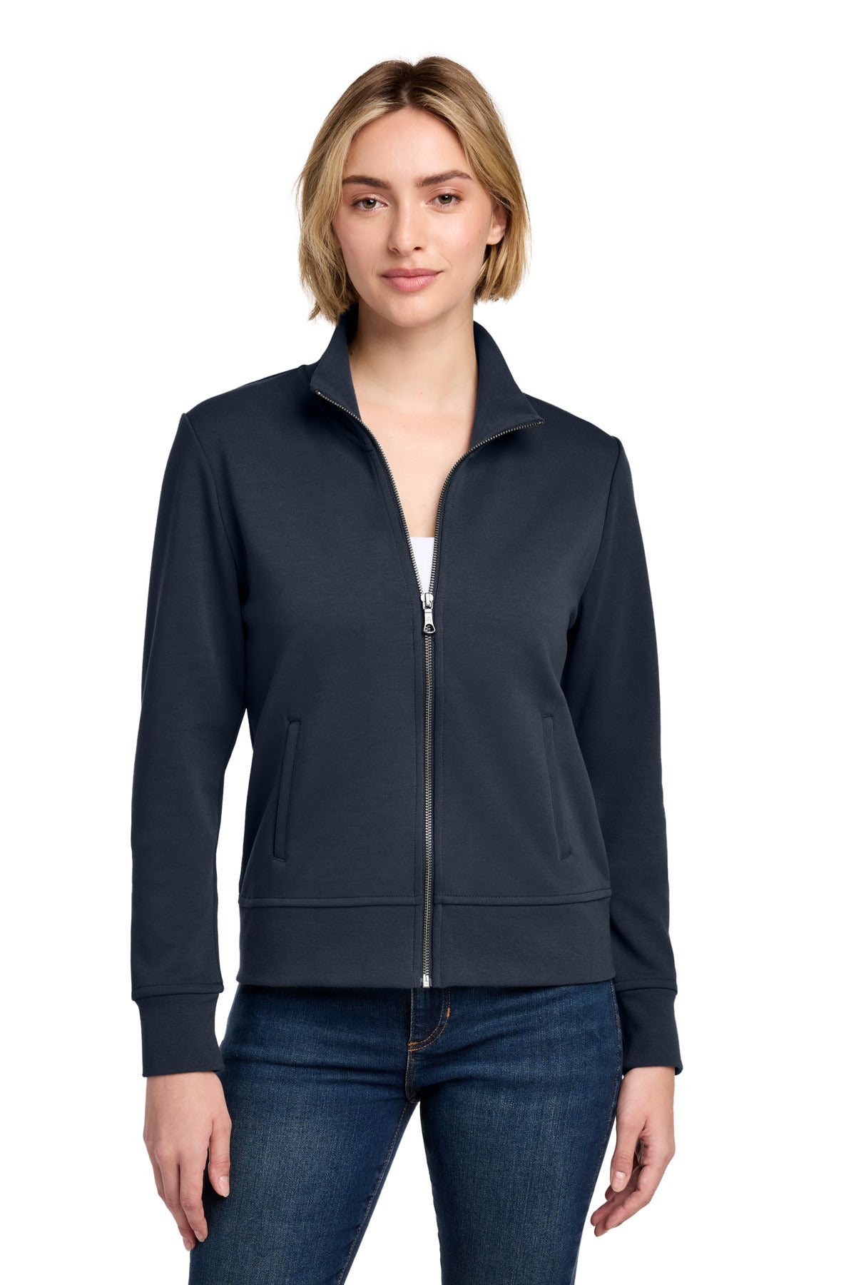 Brooks Brothers® Women's Double-Knit Full-Zip