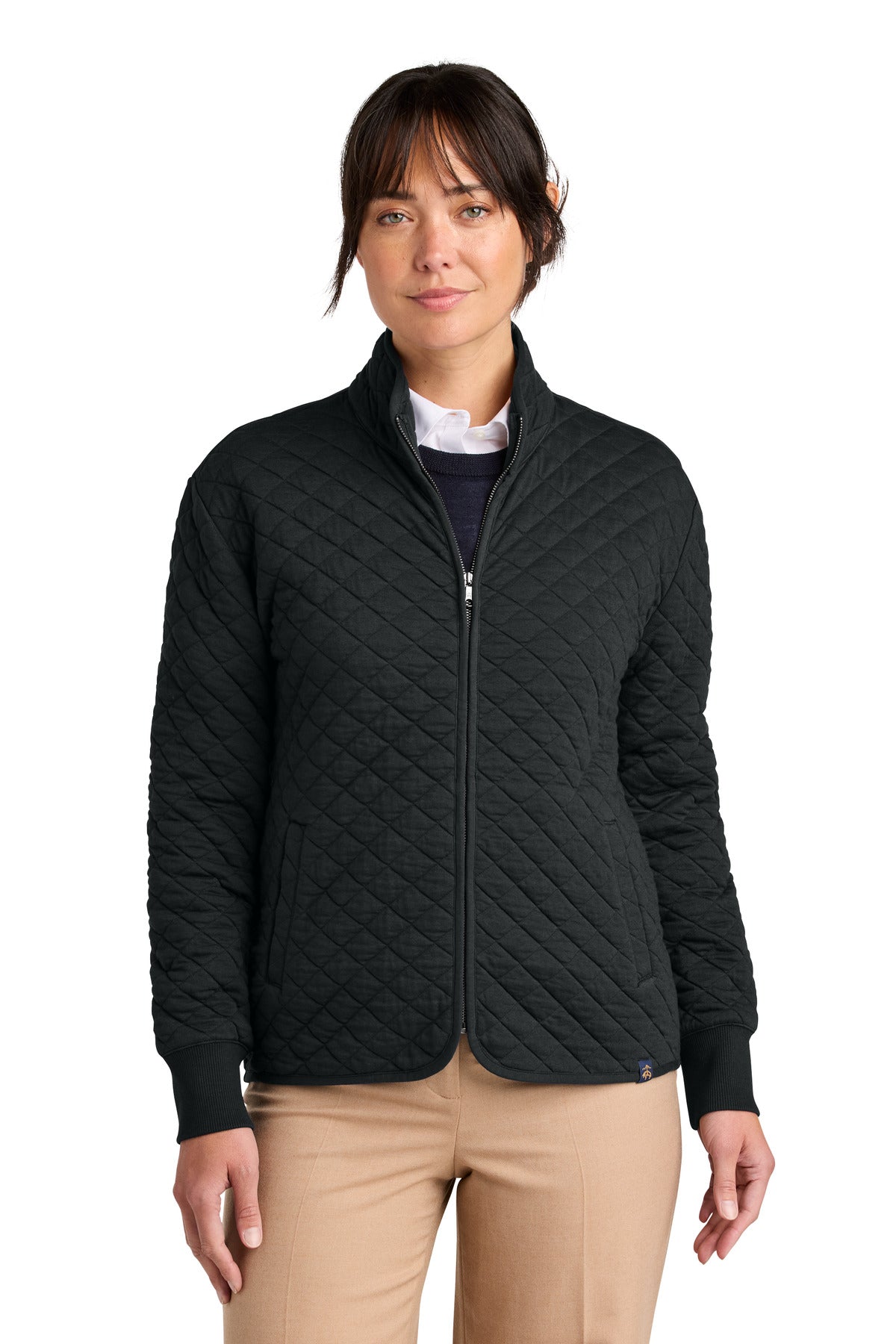 Brooks Brothers® Women's Diamond Quilt Full-Zip